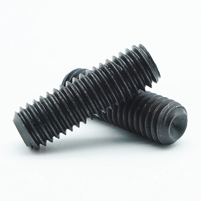 Black Oxide Hex Socket Set Screws with Cup Point Black Oxide Hex Socket Set Screws with Cup Point