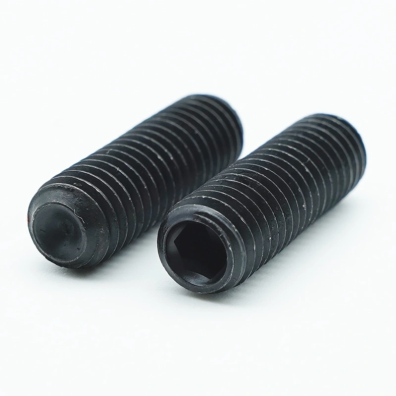 Black Oxide Hex Socket Set Screws with Cup Point Black Oxide Hex Socket Set Screws with Cup Point