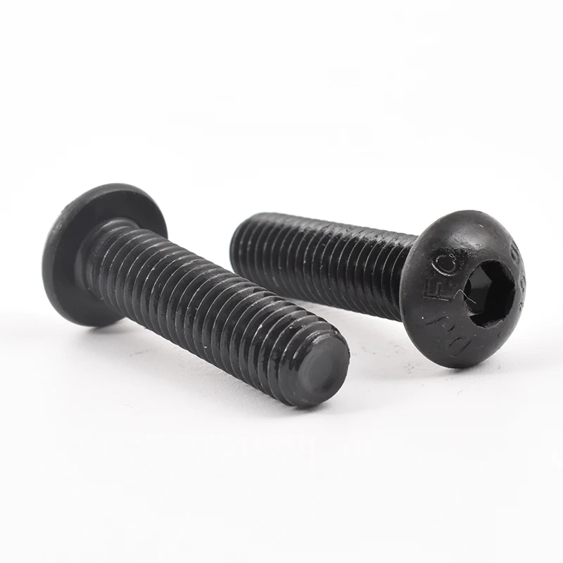 Black oxide Hex Socket Button Head Screws Black oxide Hex Socket Button Head Screws